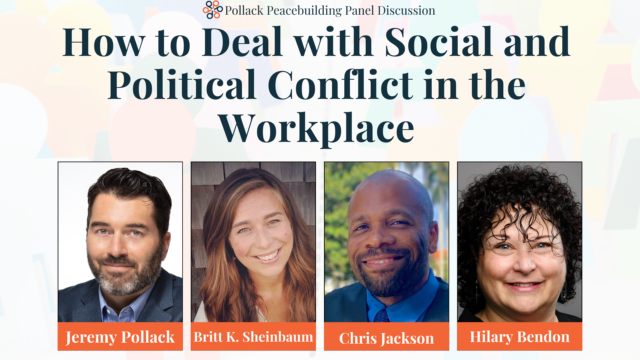 How to Deal with Social and Political Conflict in the Workplace